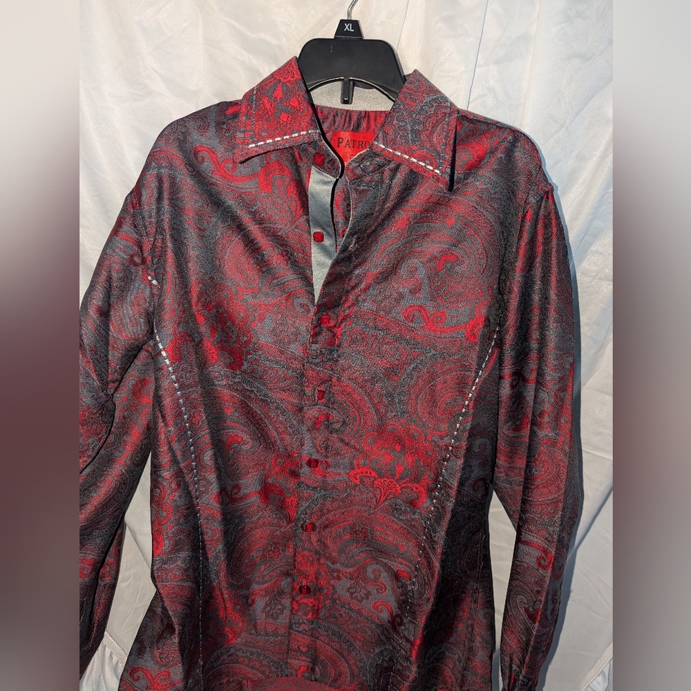 Patron Cito Red Label Men's Small Button‎ Down Shirt